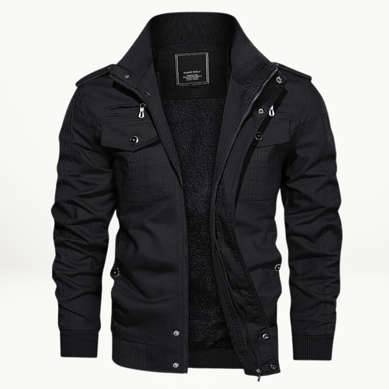 Jaxon - Bequeme, warme Jacke mit Reißverschluss