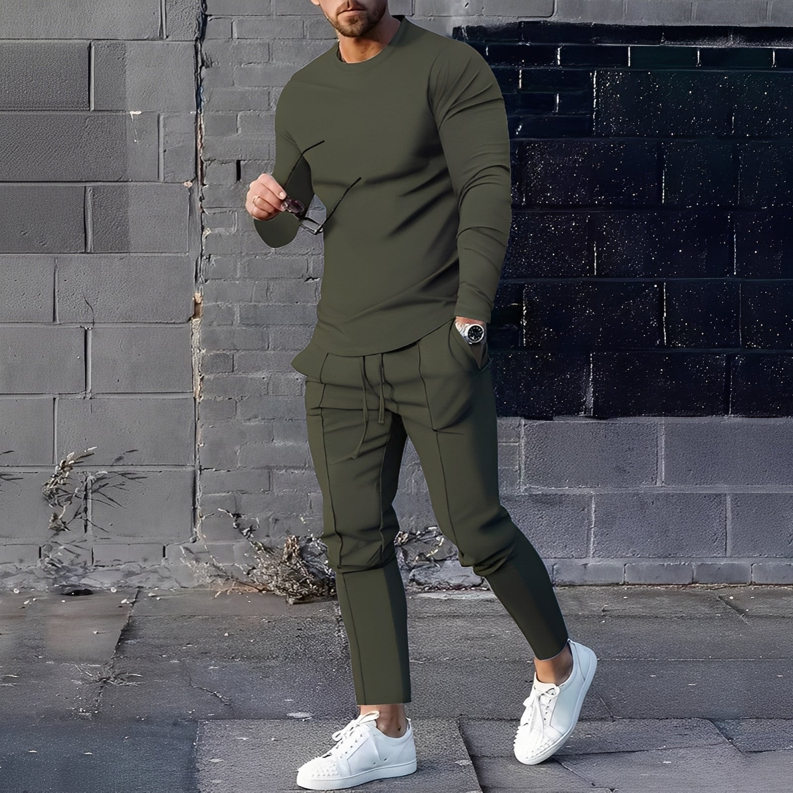 Adelard - Herren-Set mit Pullover und Hose