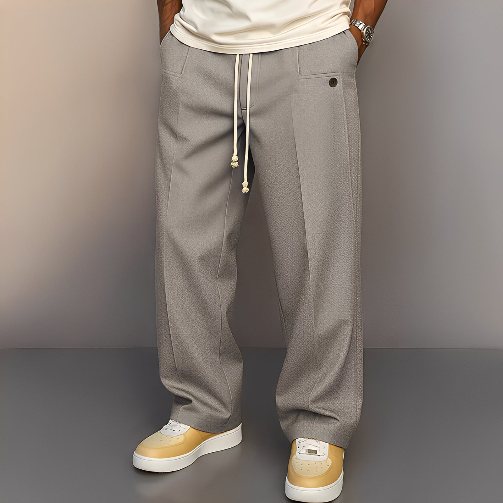 Henri - Bequeme Herrenhose mit Zugband