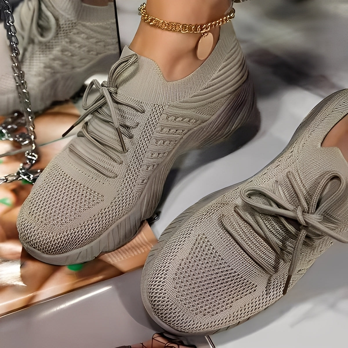 Axelle - Modische und luftdurchlässige Turnschuhe