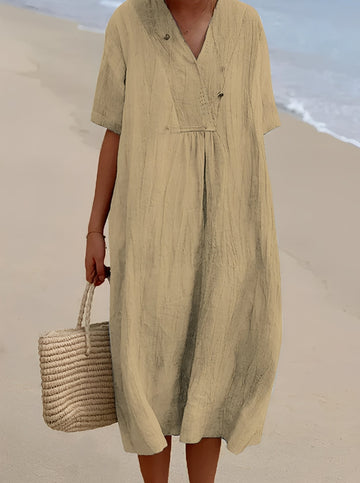Abigail - Komfortables, locker geschnittenes Damenkleid