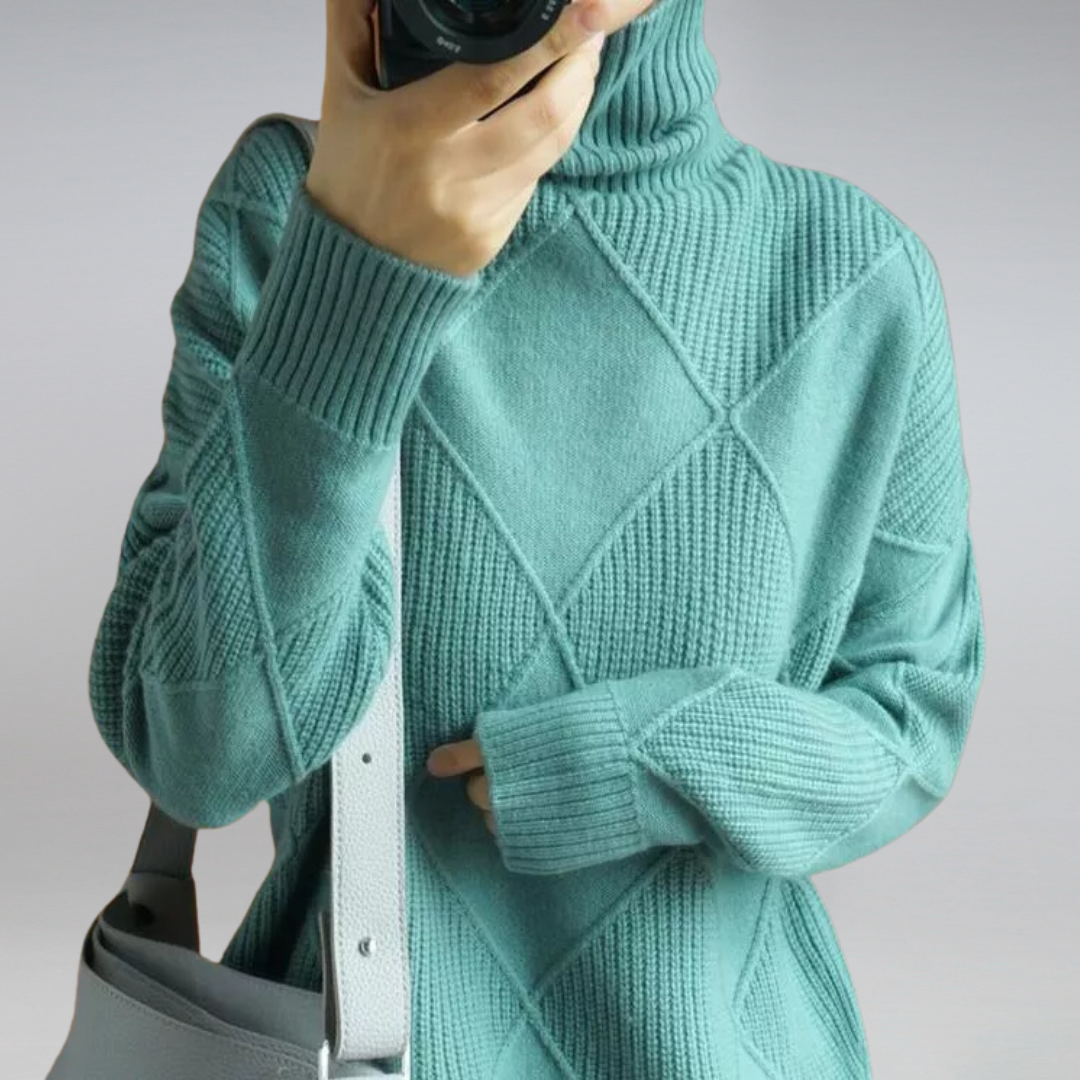 Camille - Stilvoller und komfortabler Rollkragenpullover
