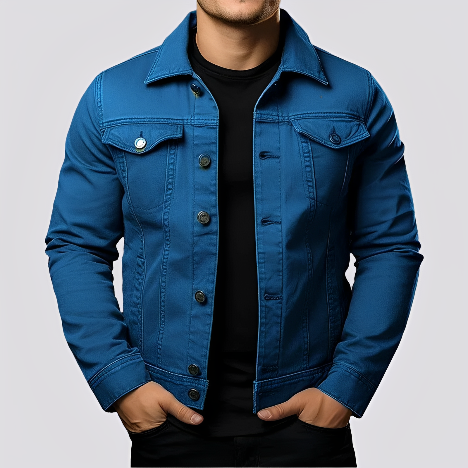 Maxwell - Traditionelle Männerjacke aus robustem Stoff