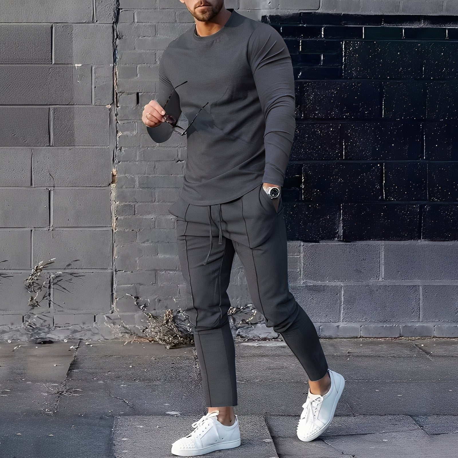 Adelard - Herren-Set mit Pullover und Hose