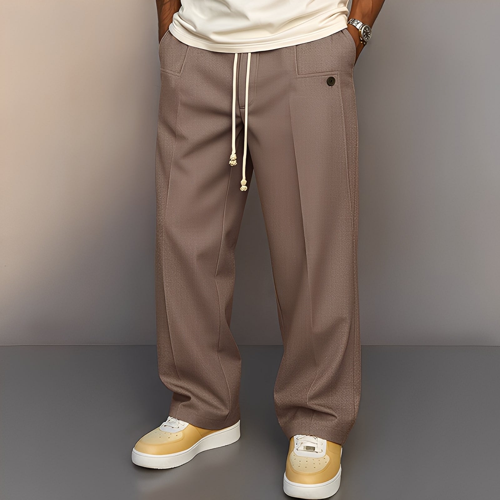 Henri - Bequeme Herrenhose mit Zugband
