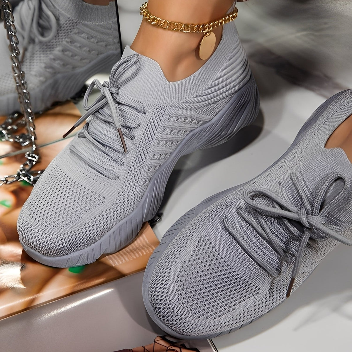 Axelle - Modische und luftdurchlässige Turnschuhe