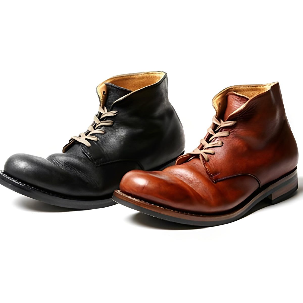 Roscoe - Klassische Männerschuhe mit runder Spitze