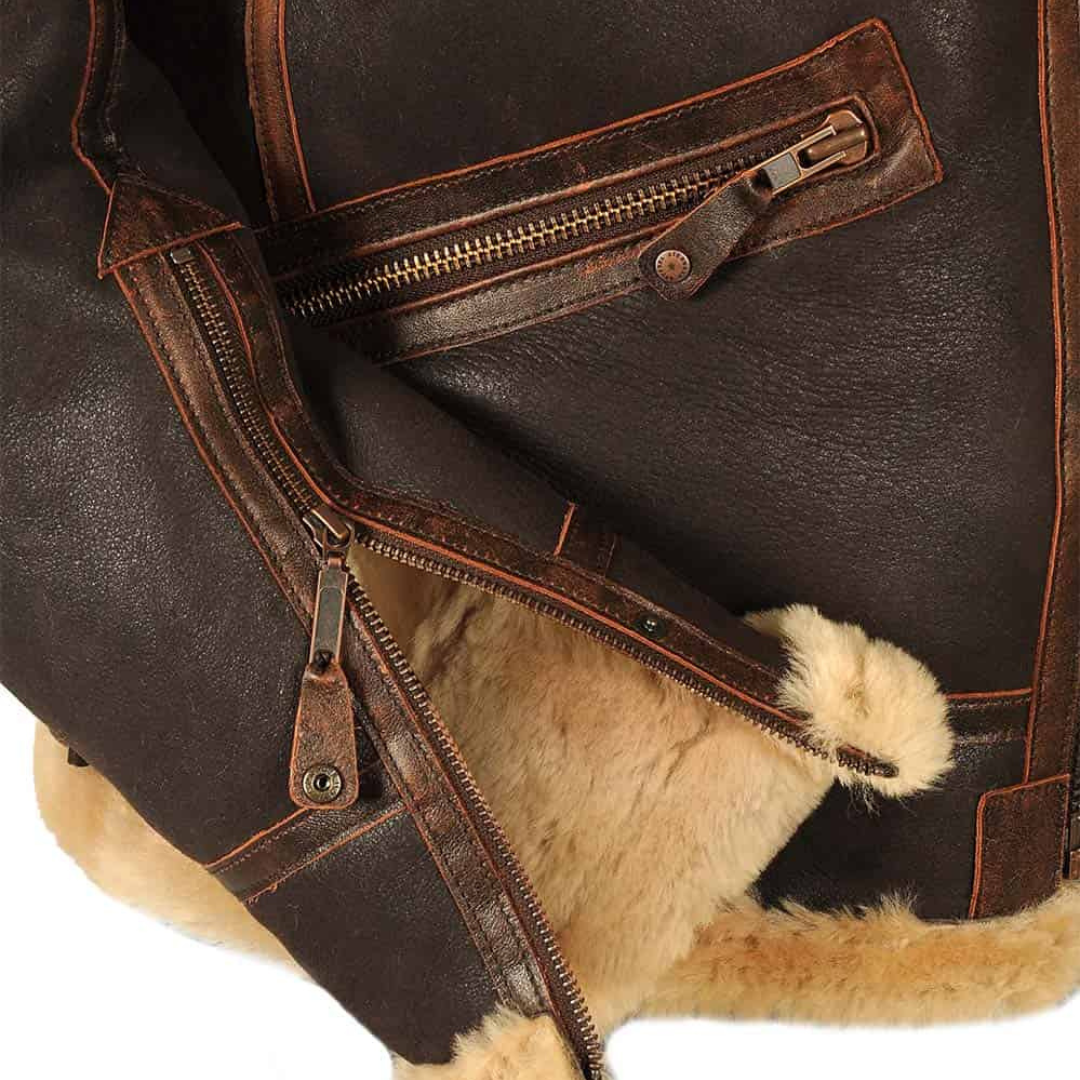 William - Klassische, dicke und warme Jacke für Herren