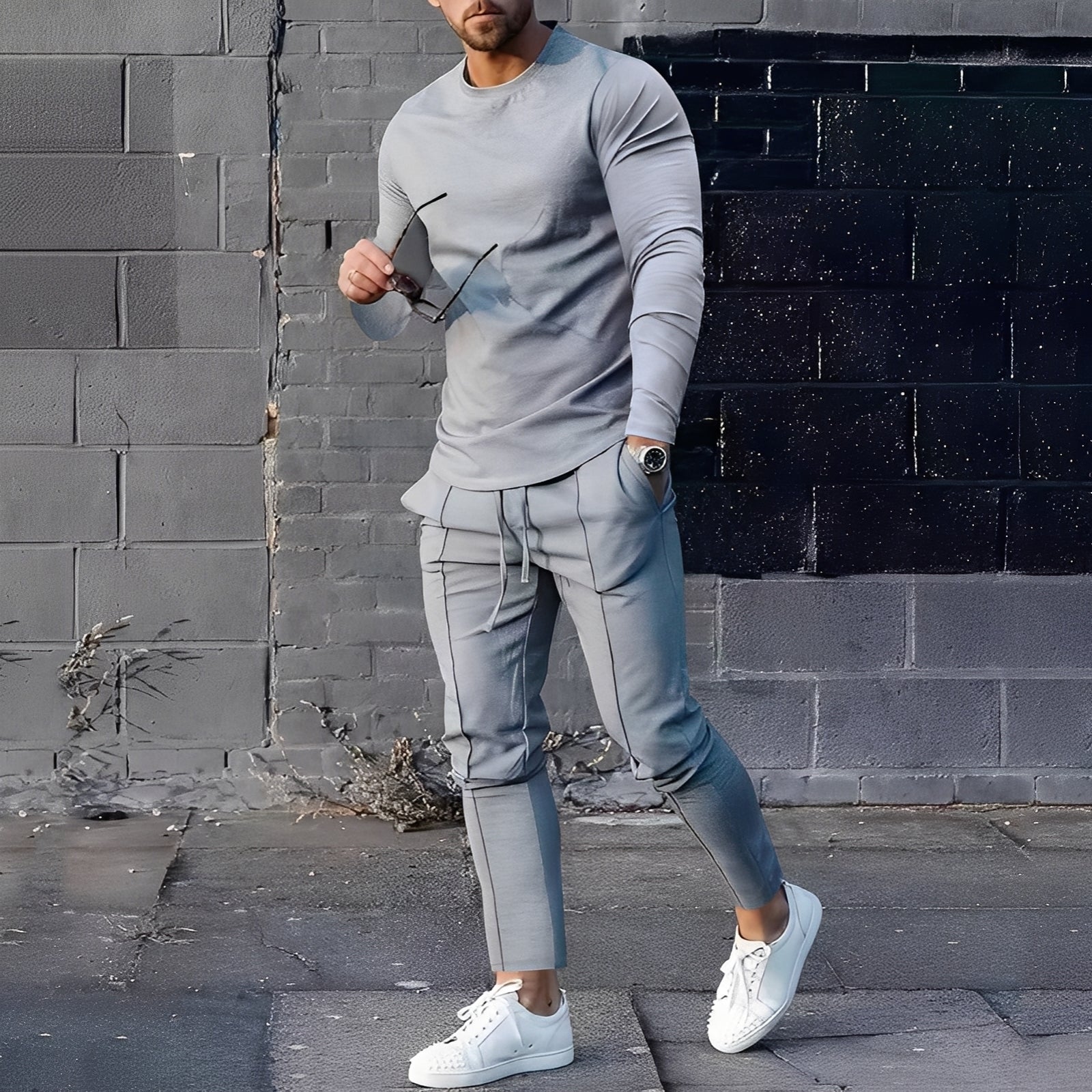 Adelard - Herren-Set mit Pullover und Hose