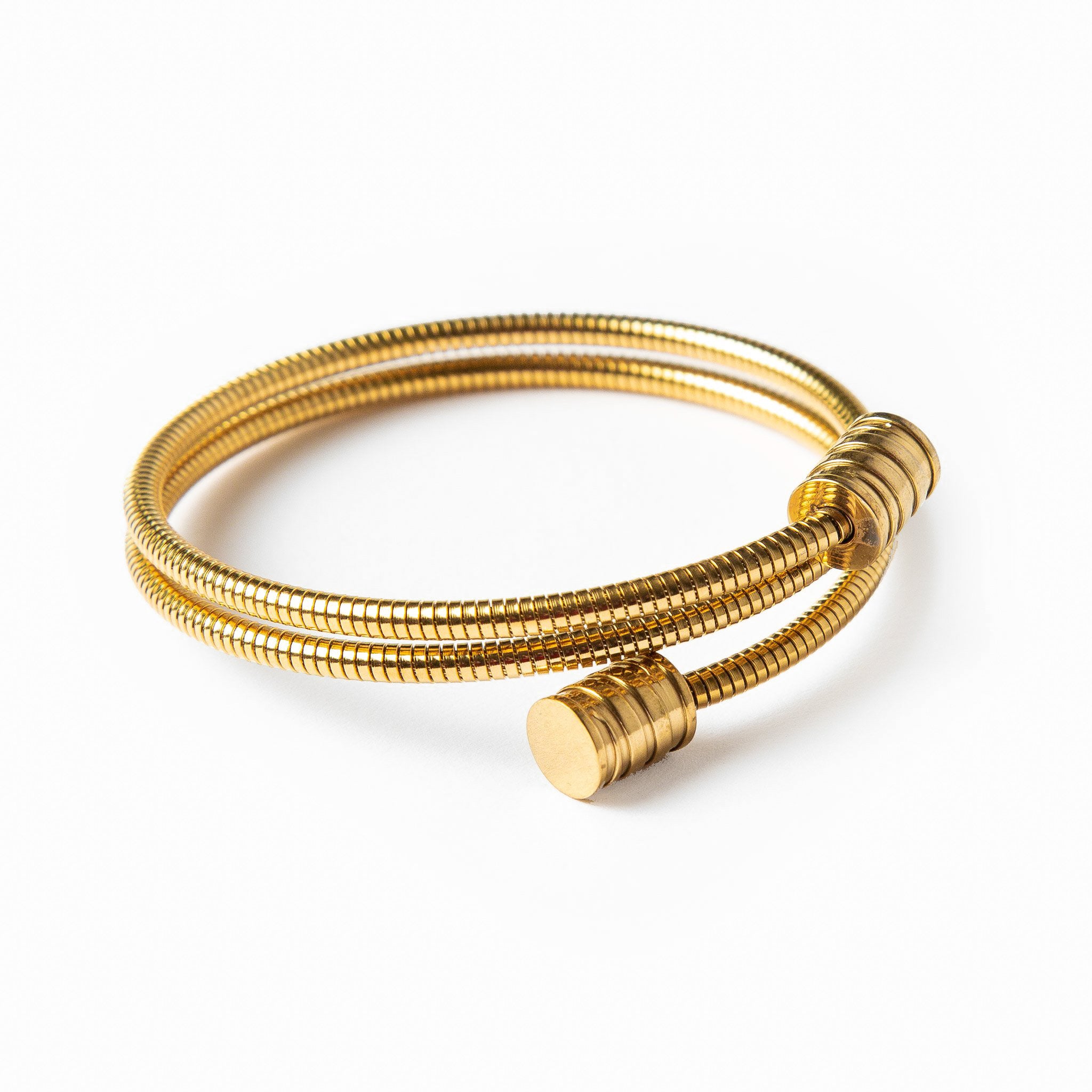 Angie – Armband mit gedrehtem Design in Gold