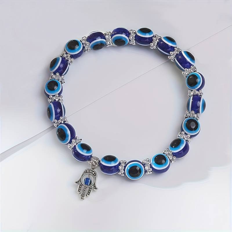 Evil Eye Ocean Style Fußkette - Karma und Glück