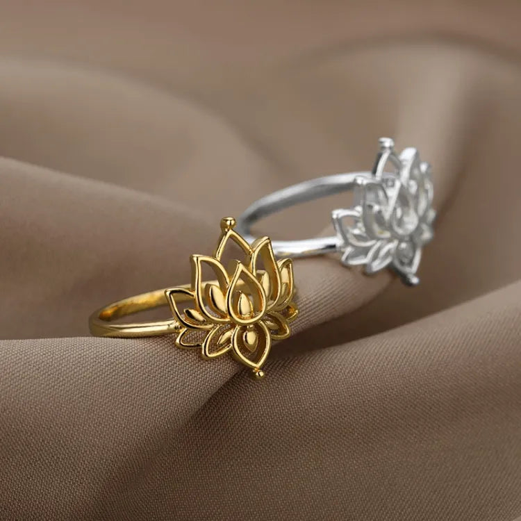 Lotusblume - Zarter Ring