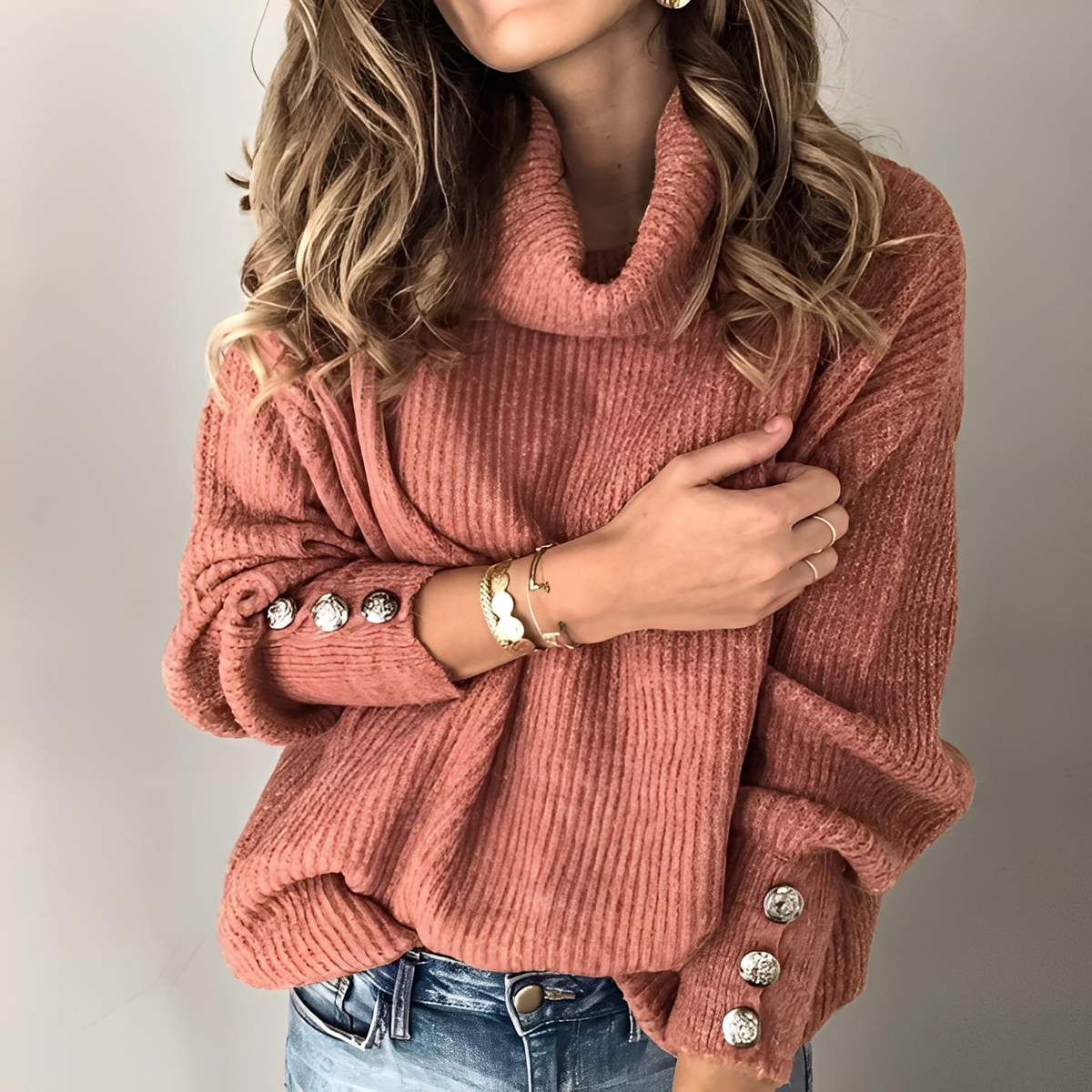 Rosabel - Gemütlicher Rollkragenpullover