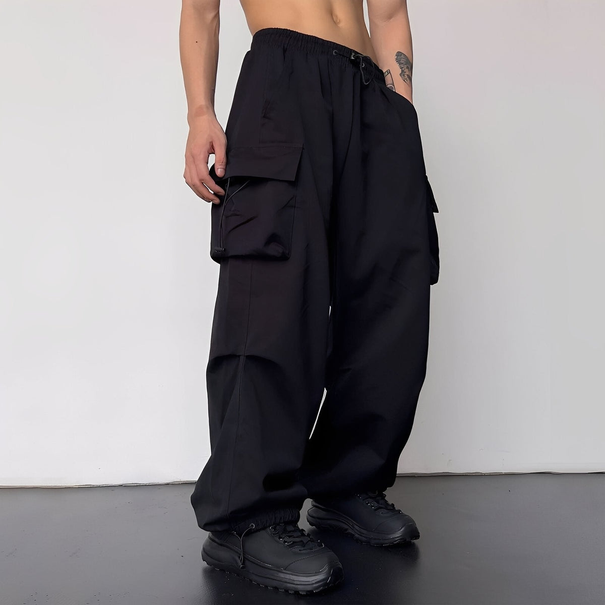 Kaleb - Trendige Cargohose mit weitem Schnitt
