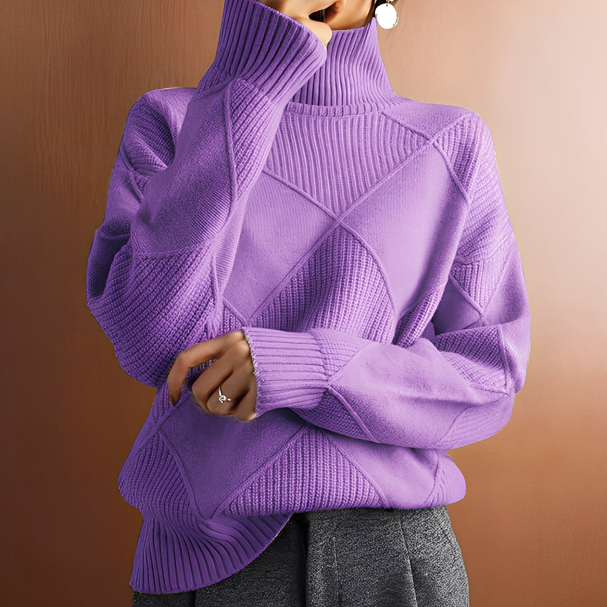 Morgan - Modischer Rollkragenpullover