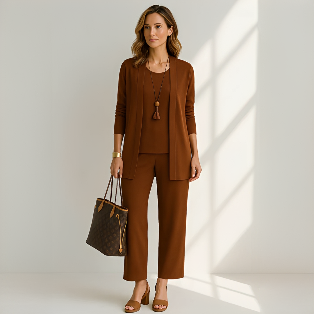 Aurella - Stilvolles Damen-Set in drei Teilen