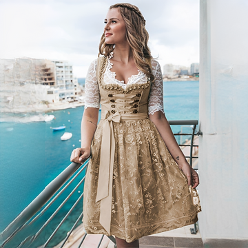Mayette - Elegantes Vintage-Kleid für Frauen (Futter nicht enthalten)
