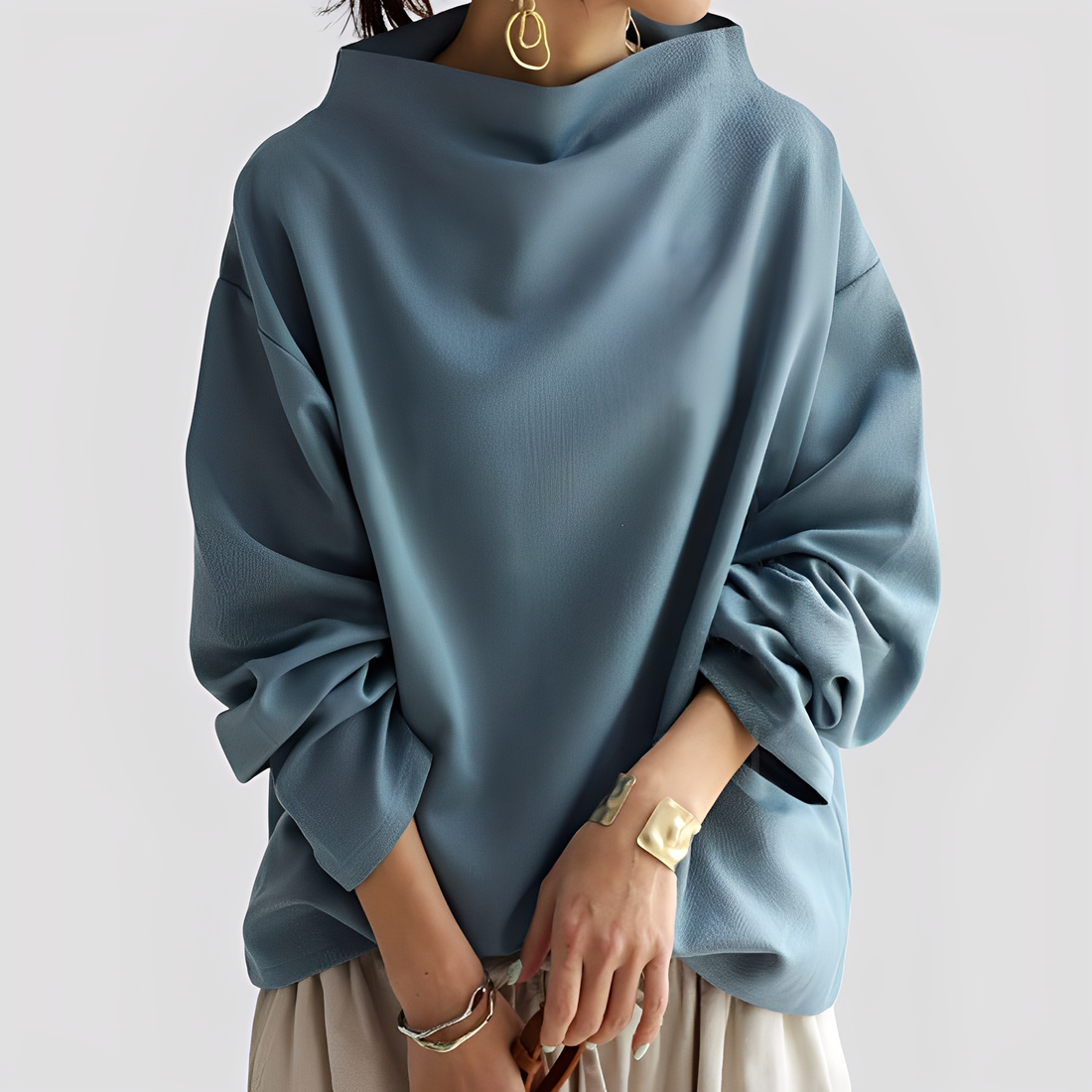 Twyla - Weit geschnittener Pullover