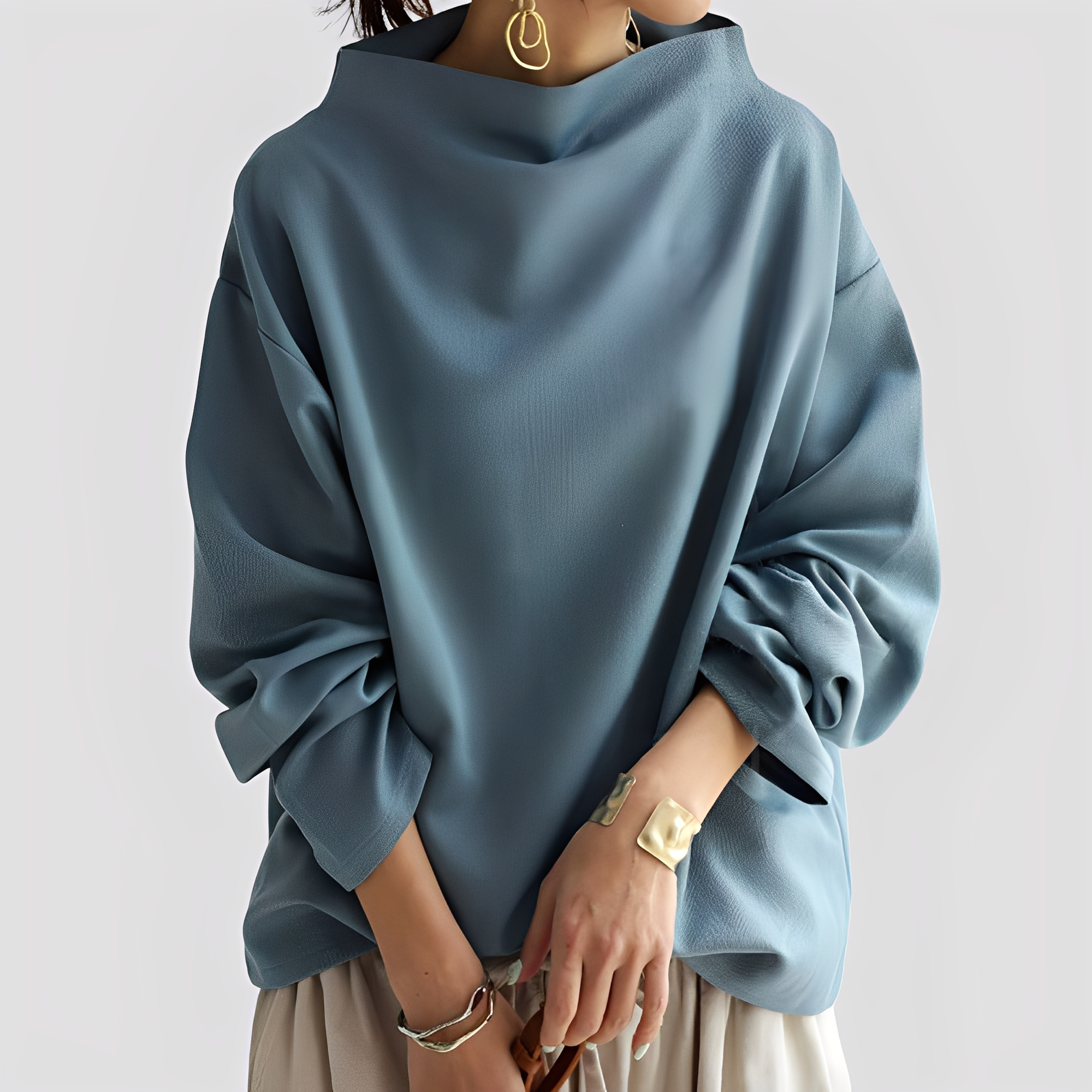 Twyla - Weit geschnittener Pullover