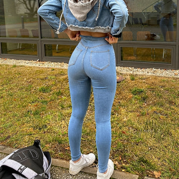 Leyza - Schicke eng geschnittene Jeans