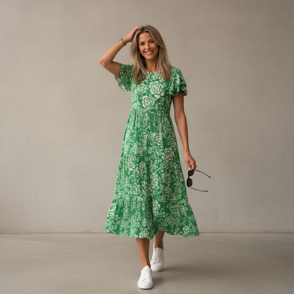 Paige - Locker fallendes Midikleid