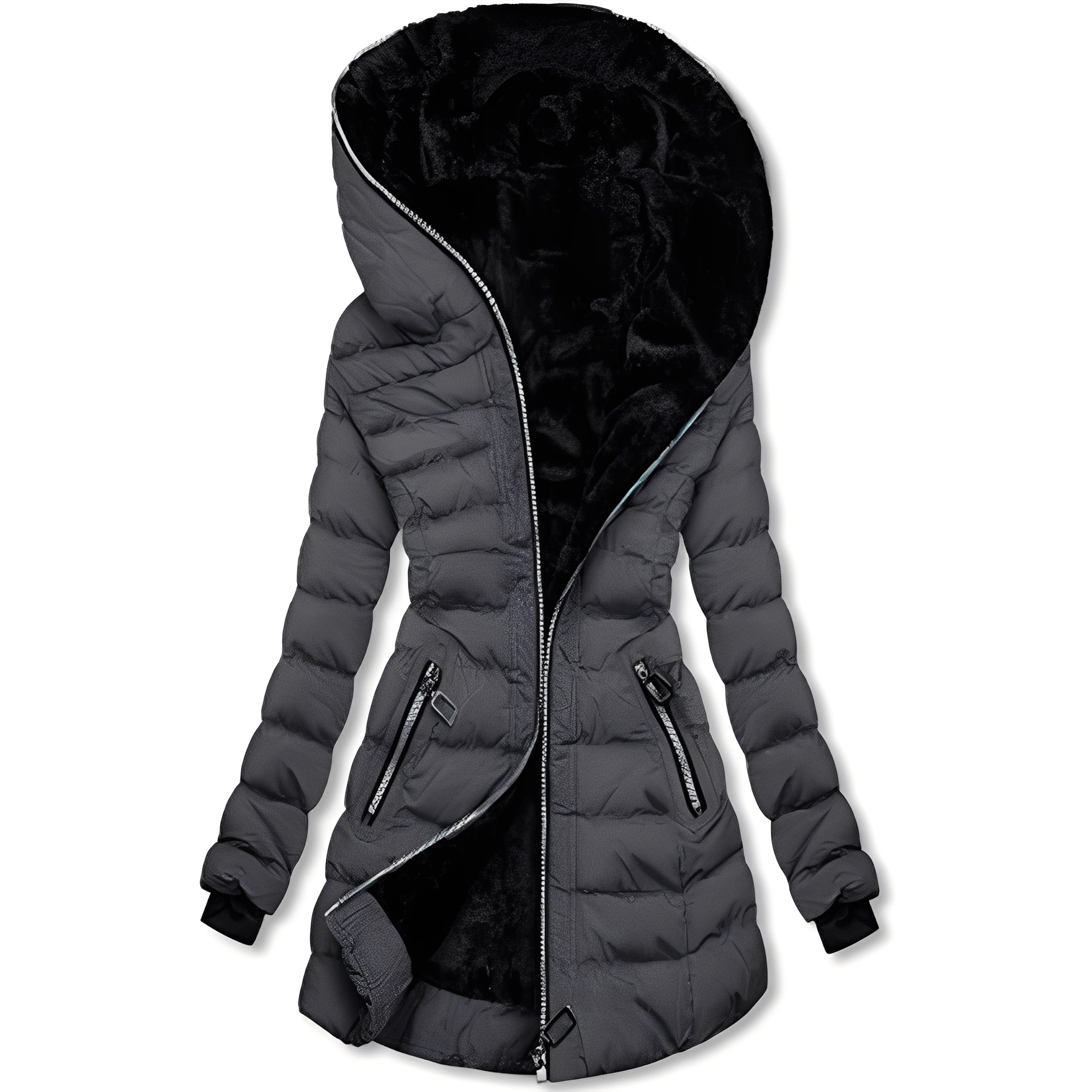 Jasmine - Modische Damen-Kapuzenjacke