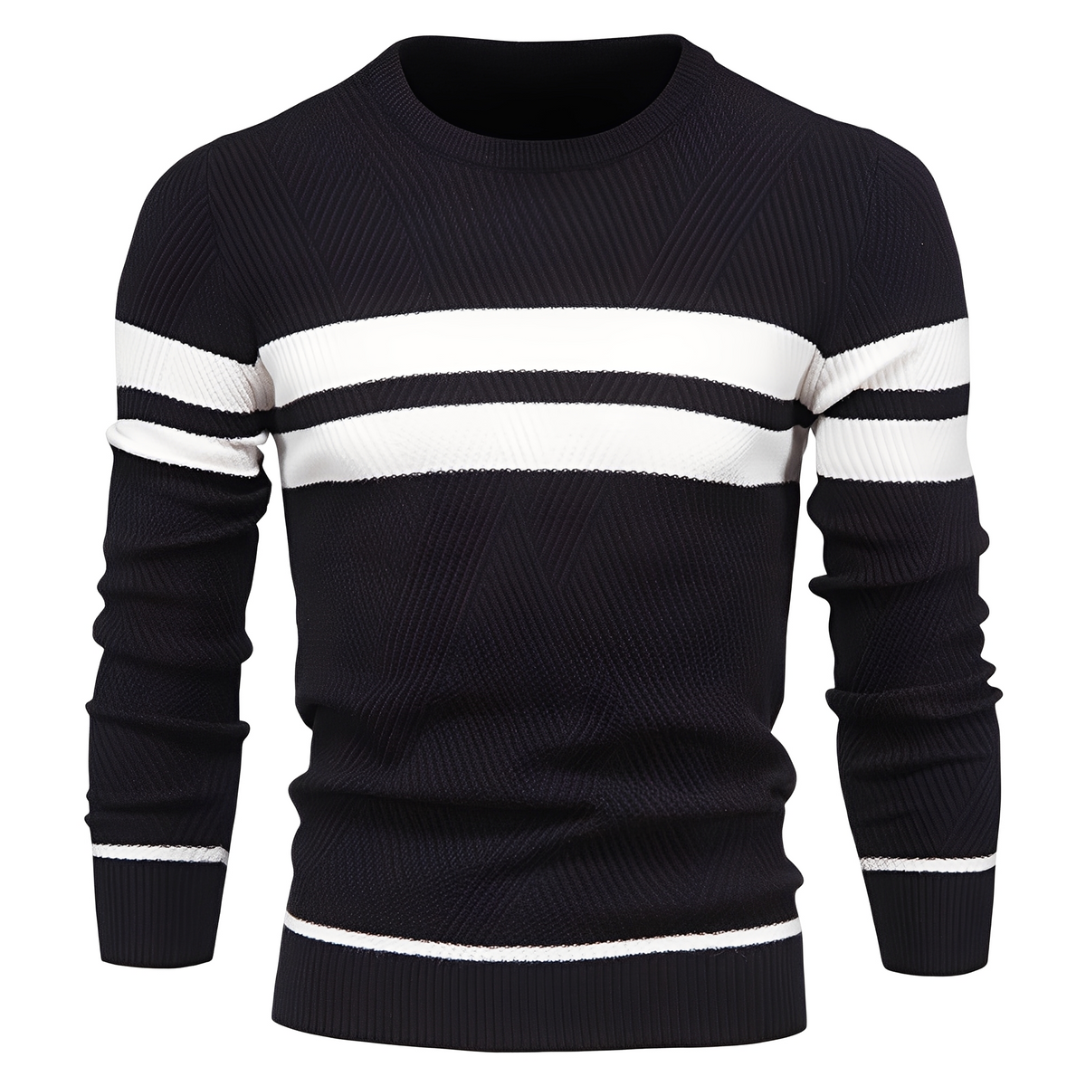 Anthony - Weicher und gemütlicher Pullover mit Rundhals