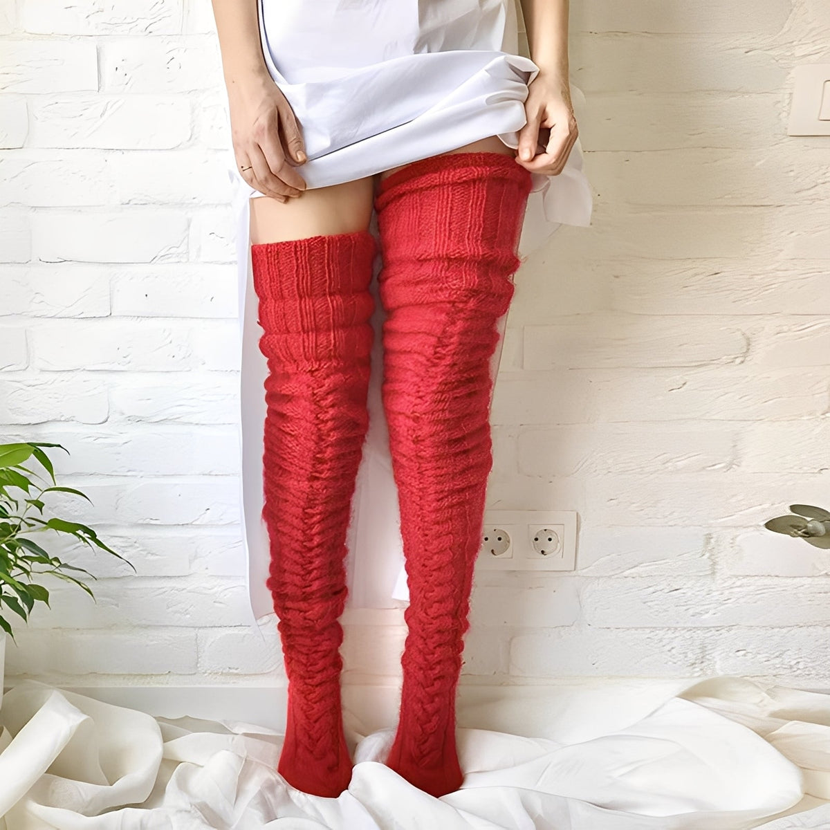 Hailee - Bequeme Overknee-Socken für Damen