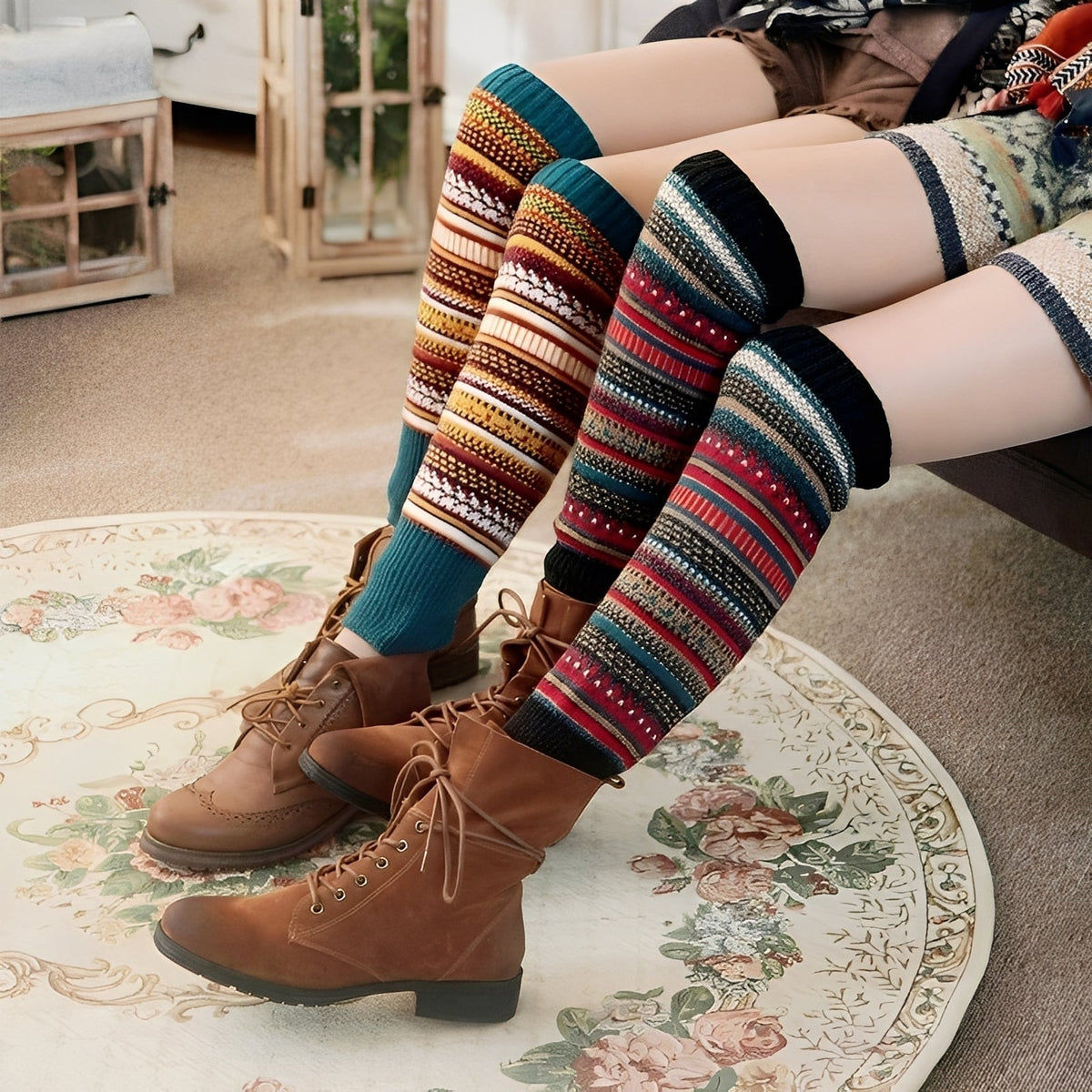 Suzanna - Schicke und kuschelige Socken