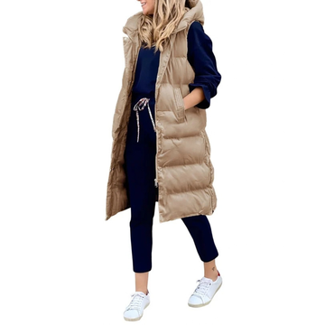 Amilia - Warmer und modischer ärmelloser Mantel