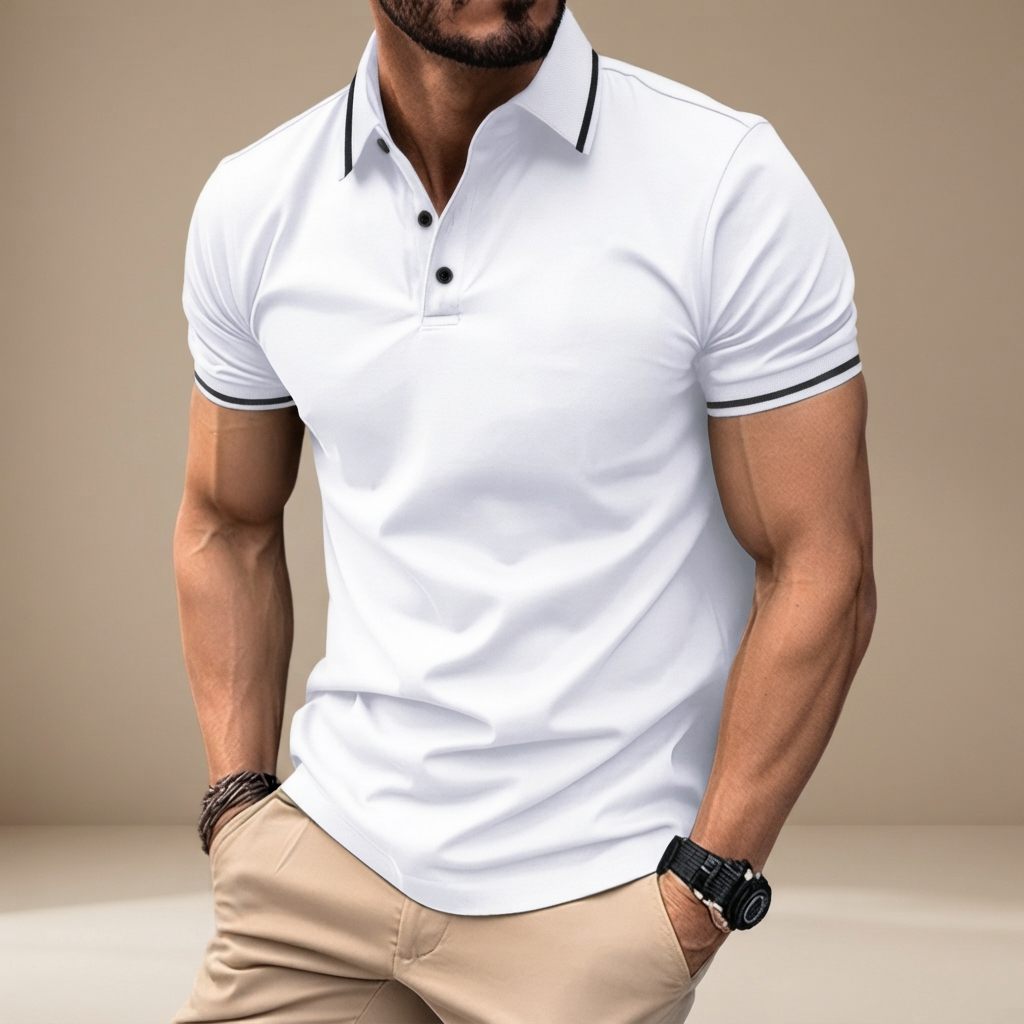 Javier - Lässiges Poloshirt