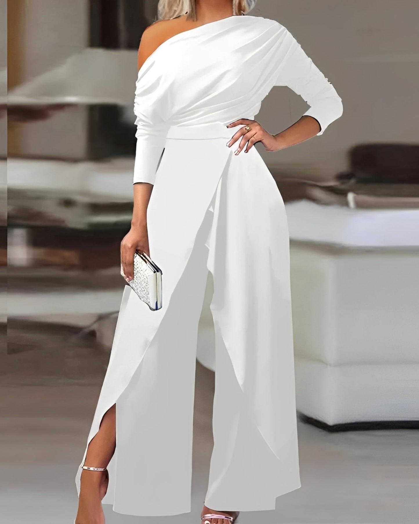 Carla - Stilvoller, locker geschnittener Damen-Jumpsuit