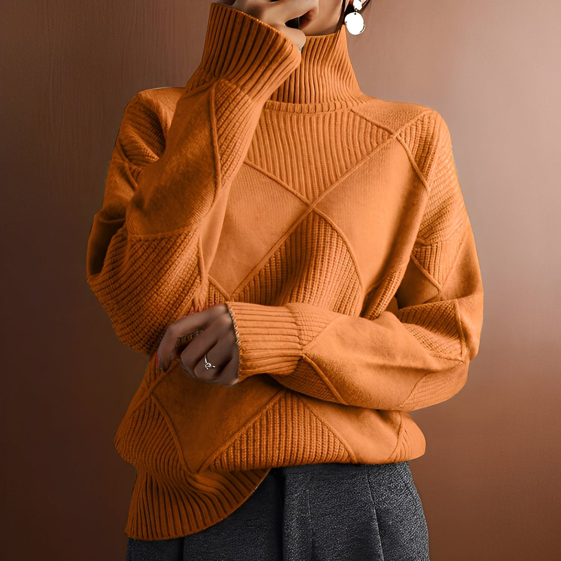 Morgan - Modischer Rollkragenpullover