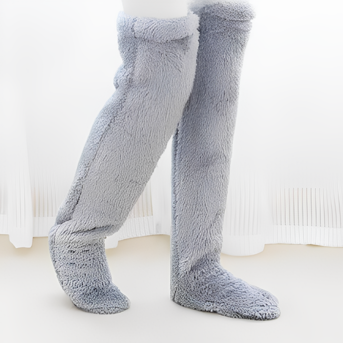 Camellia - Wärmende, knielange Damensocken für den Winter