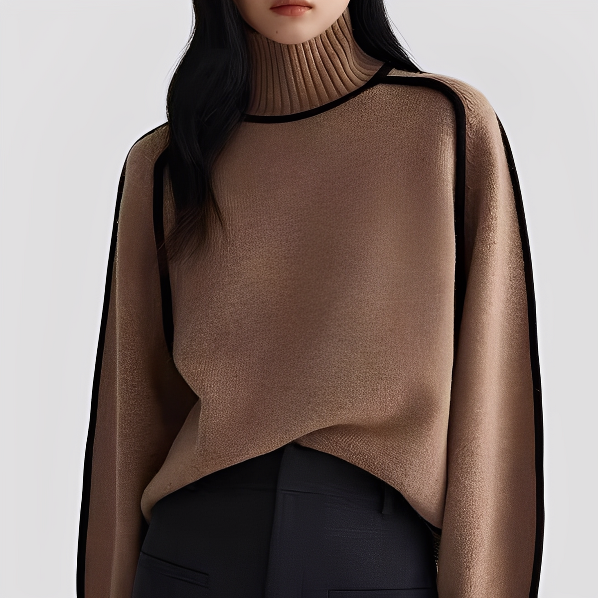 Azalea - Stilvoller und bequemer Rollkragenpullover