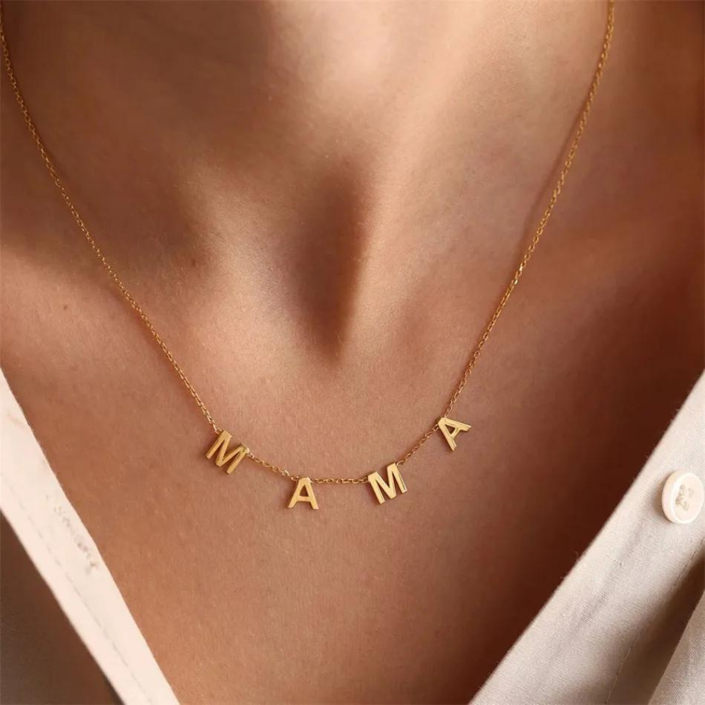 Mama-Halskette - Geschenk-Halskette zum Muttertag