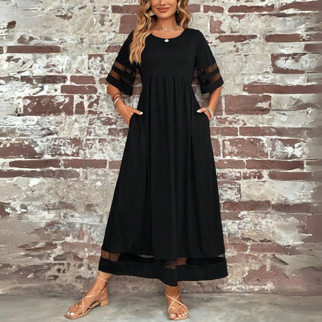 Amandine – Stilvolles Kleid mit bauchversteckendem Effekt