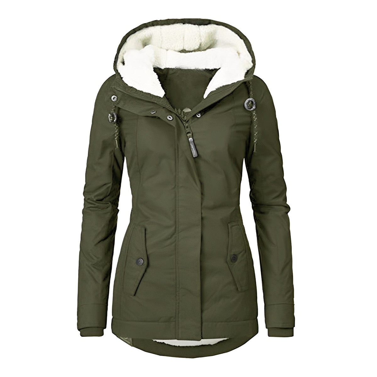Earleen - Komfortable und gemütliche Jacke mit Kapuze