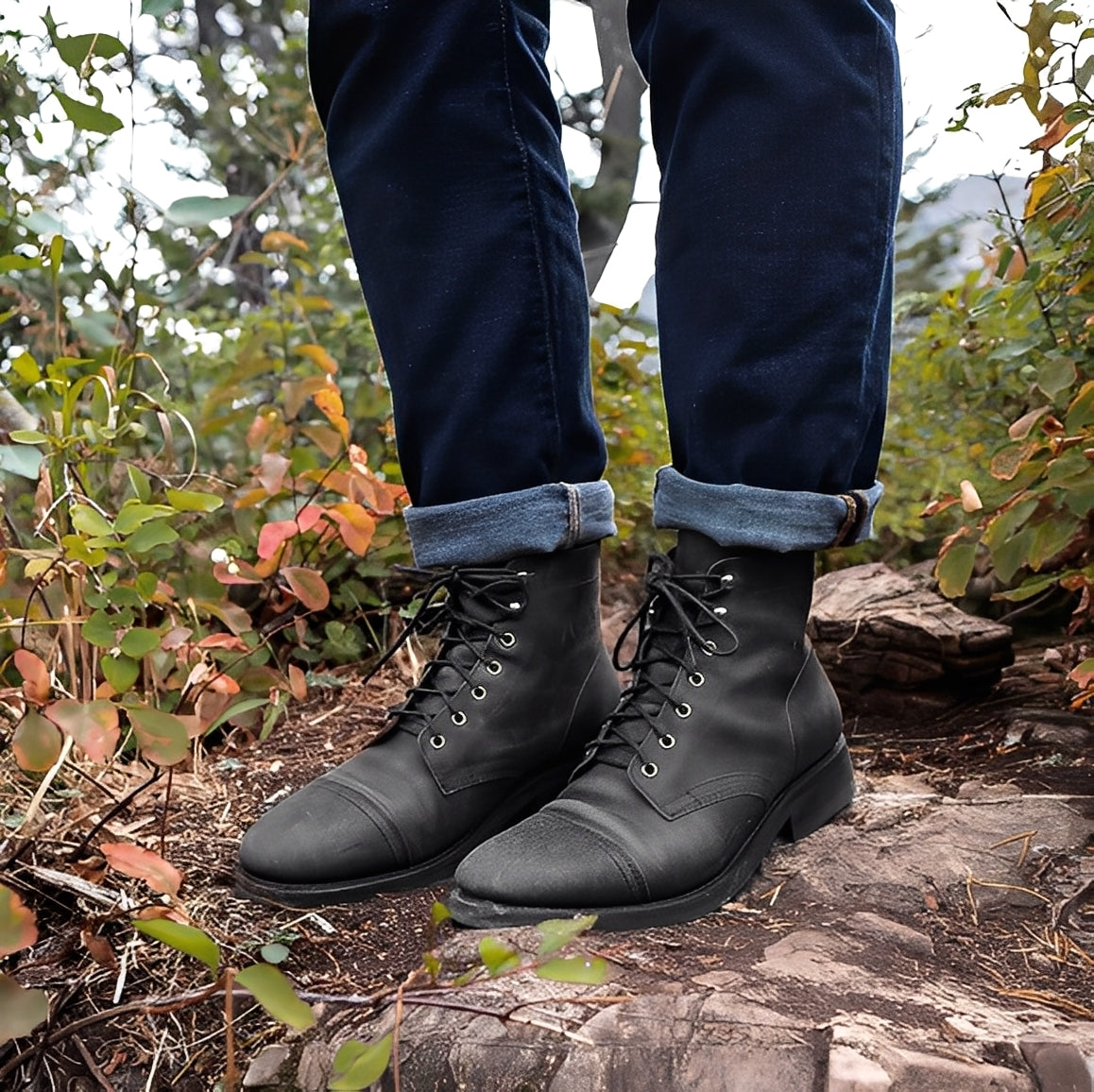Garrick - Strapazierfähige Vintage-Stiefel