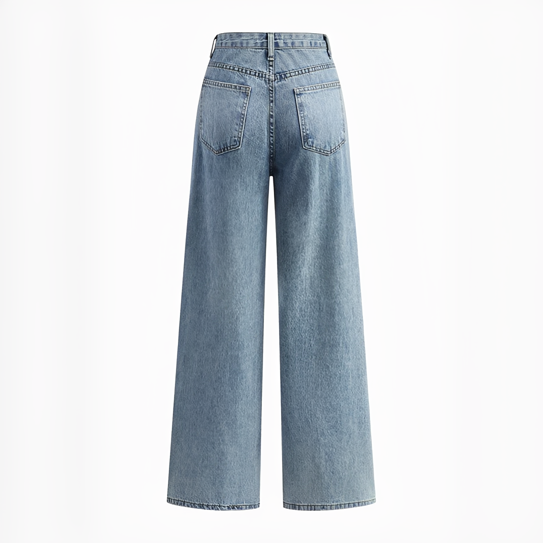 Jolina - Hose mit asymmetrischer Bundlinie