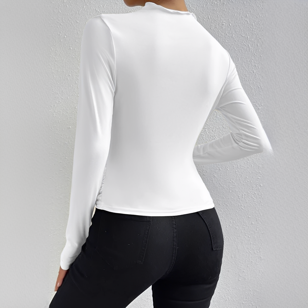 Rochelle - Schickes Langarm-Top