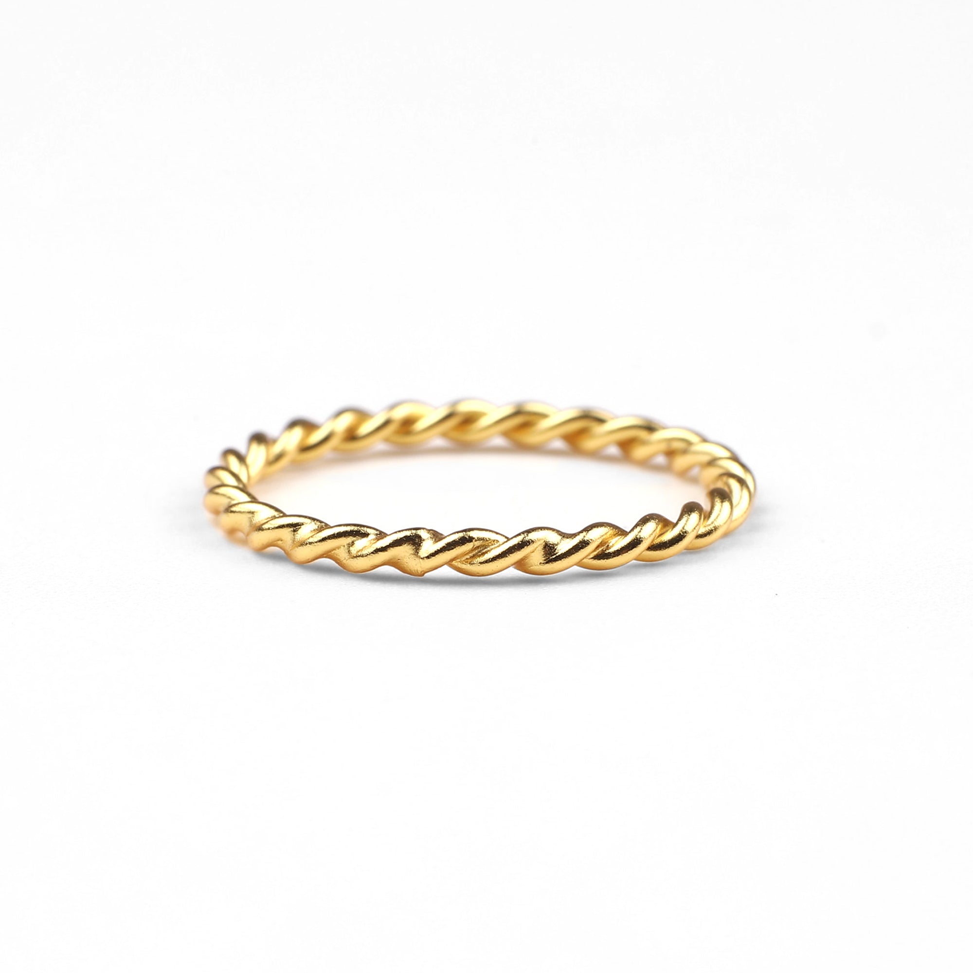 Manon – Stapelbarer geflochtener Ring