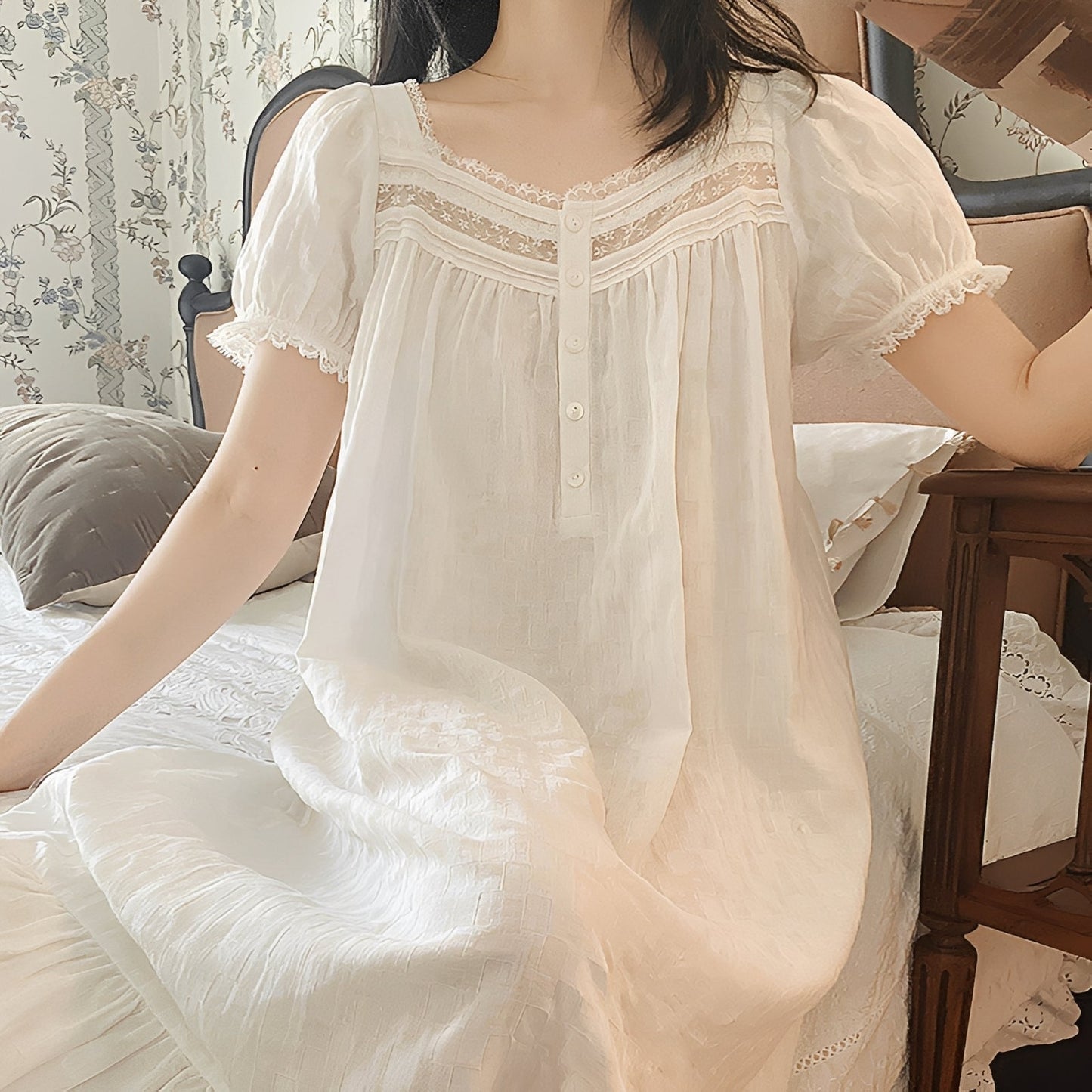 Rhonda - Bequemes, kurzärmeliges, leichtes Damenkleid