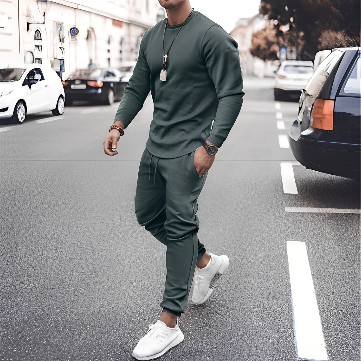 Dwayne - Stilvolles Hosen-Set