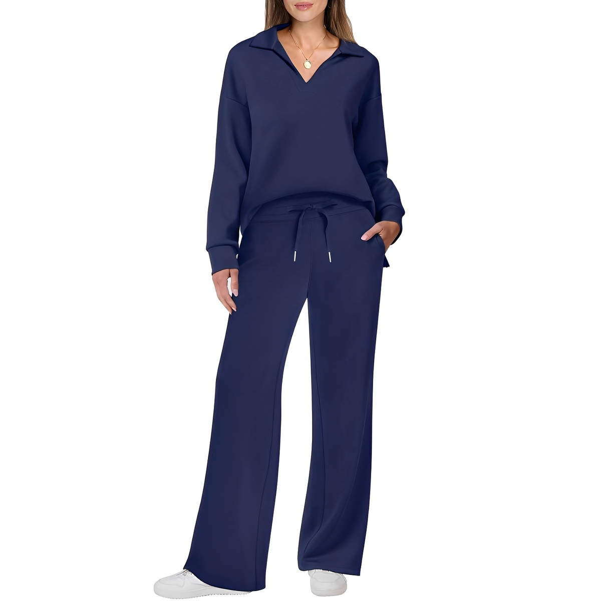 Justina - Komfortables Set für Damen mit Pullover und Hose