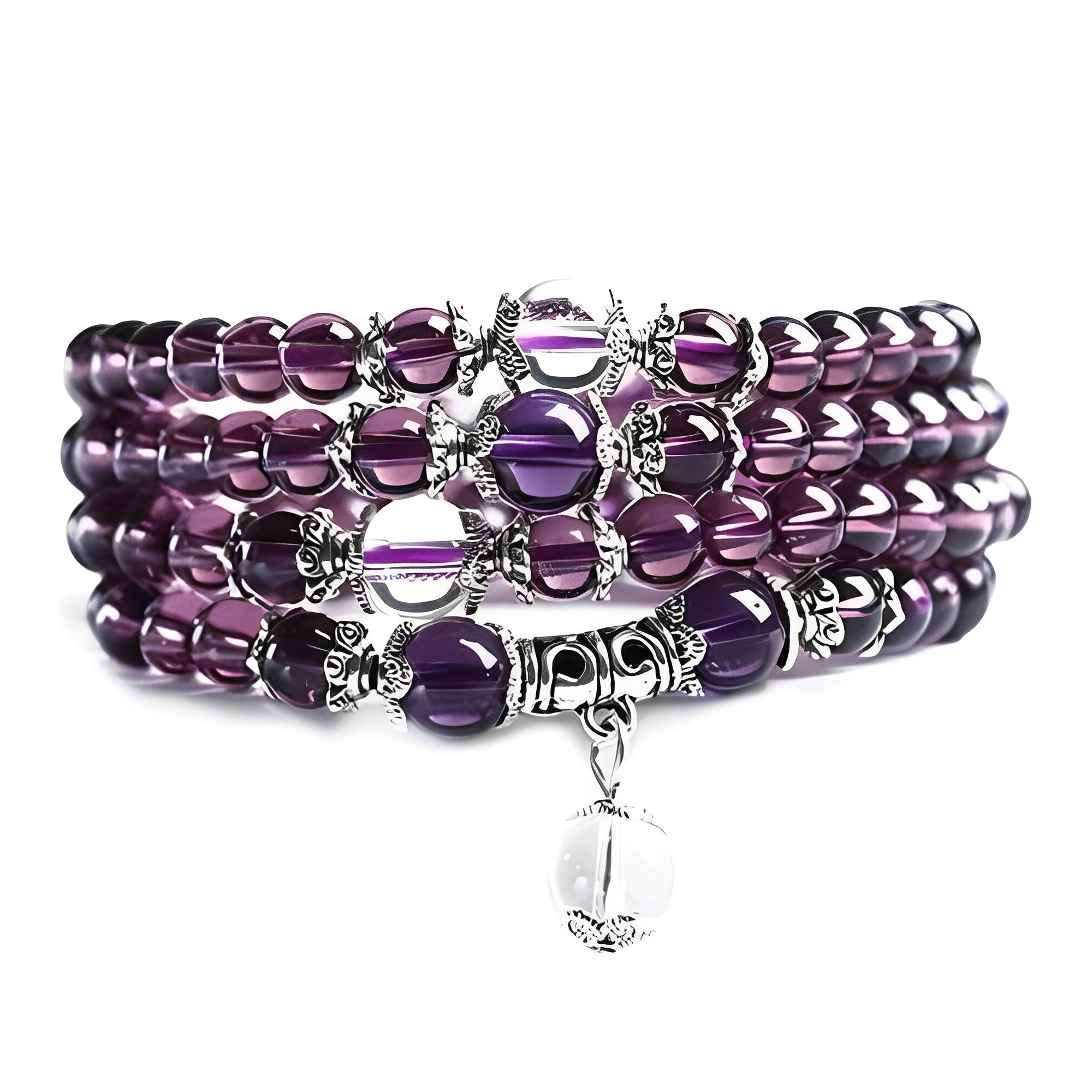 Mia – Spirituelles Armband und Halskette aus Amethyst