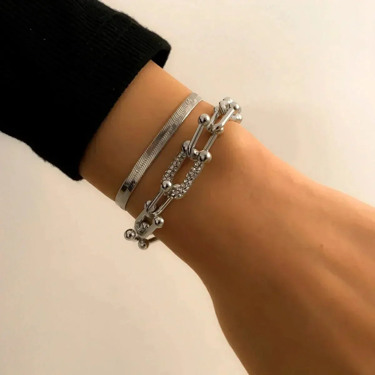 Maelys – Armbandset Kette & Schlange