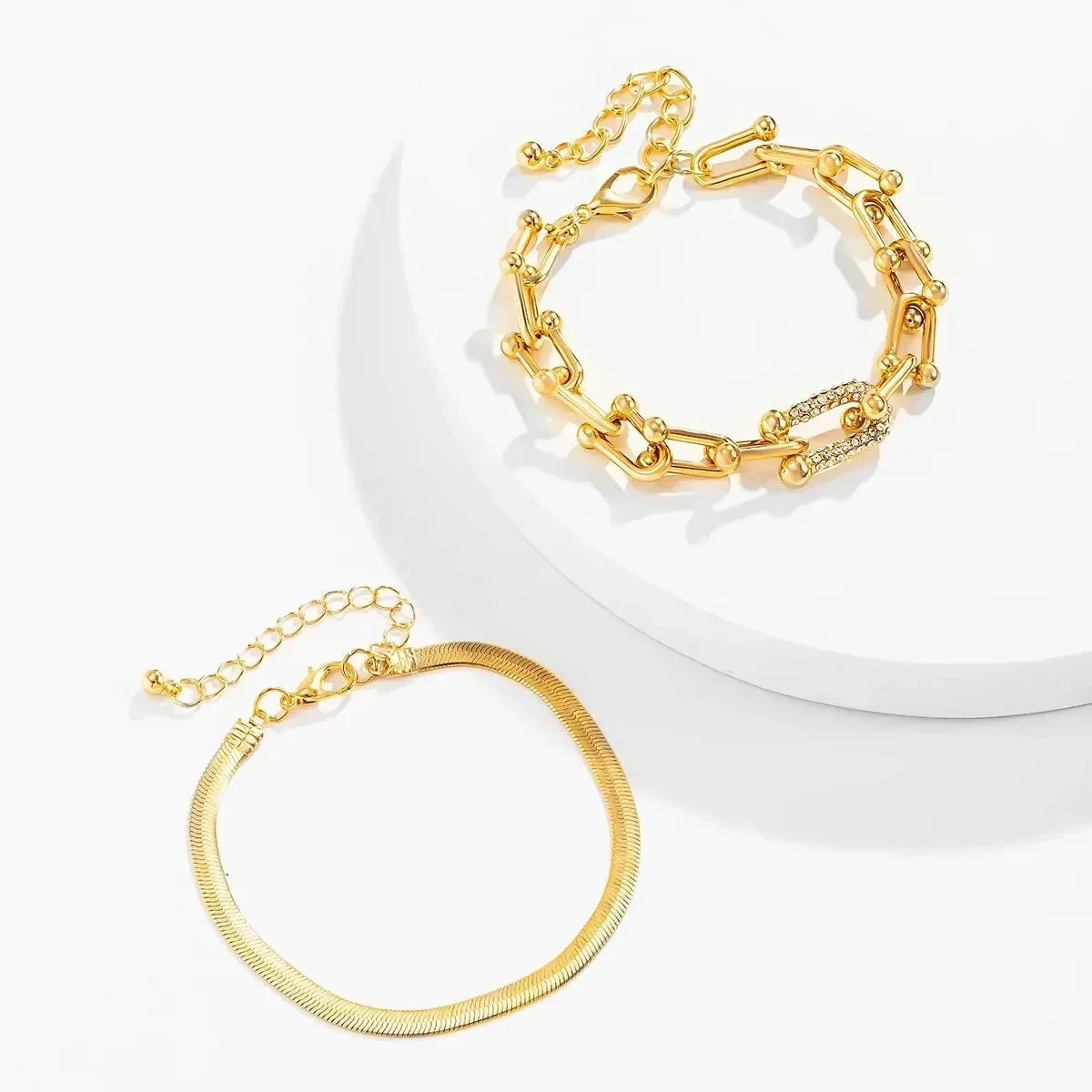 Maelys – Armbandset Kette & Schlange