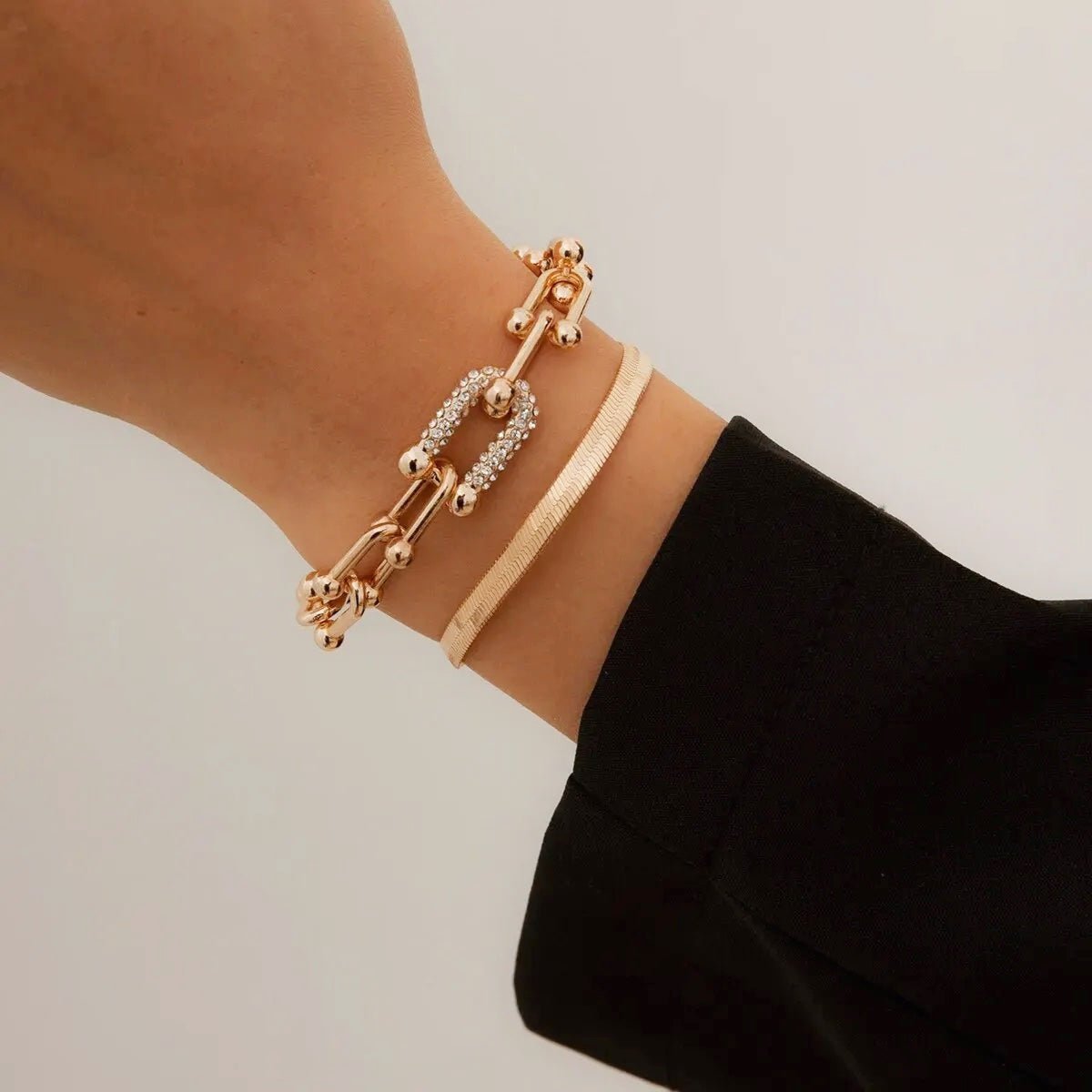 Maelys – Armbandset Kette & Schlange