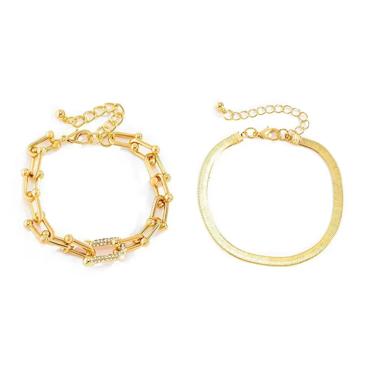Maelys – Armbandset Kette & Schlange
